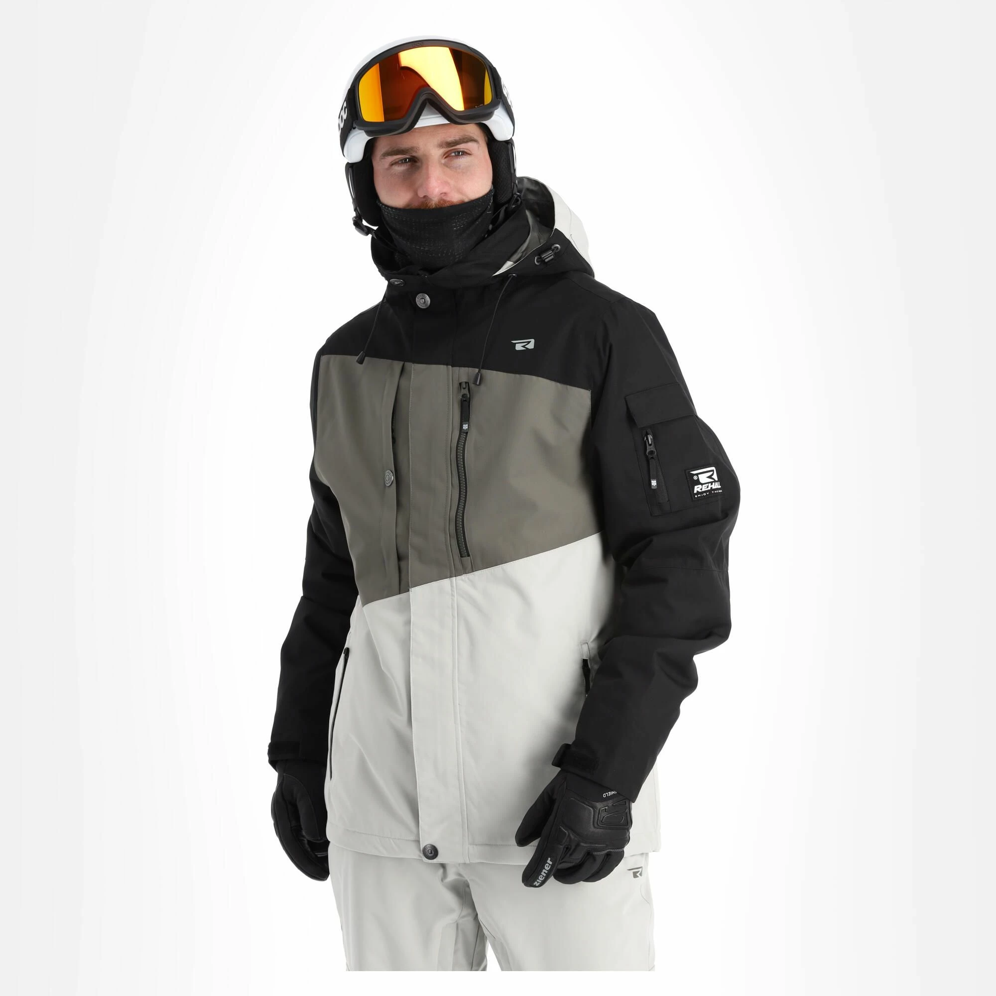 Rehall, Anchor-R Ski Jacket Men Storm Grey - Image 4