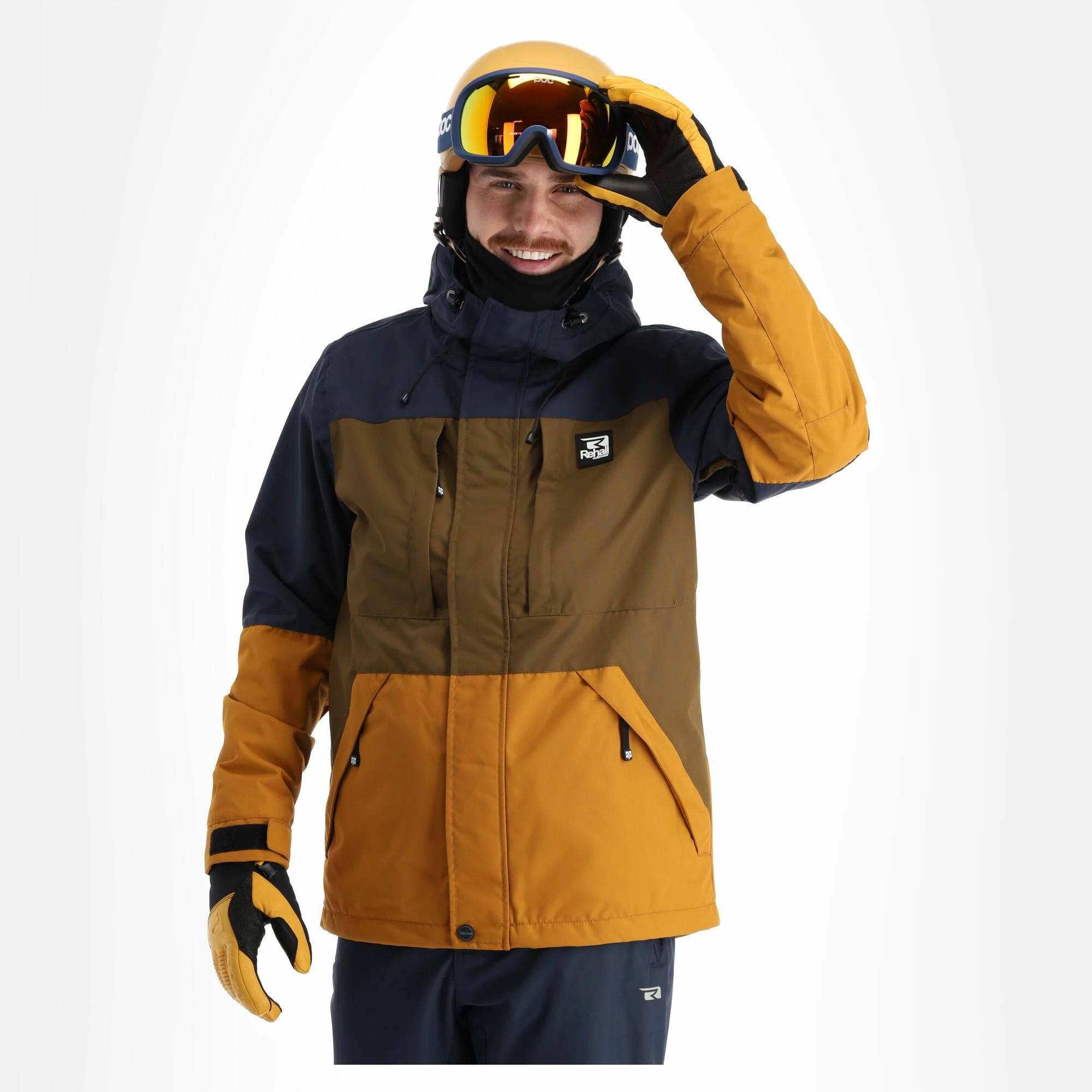 Rehall, Coors-R Ski Jacket Men Navy Blue - Image 4