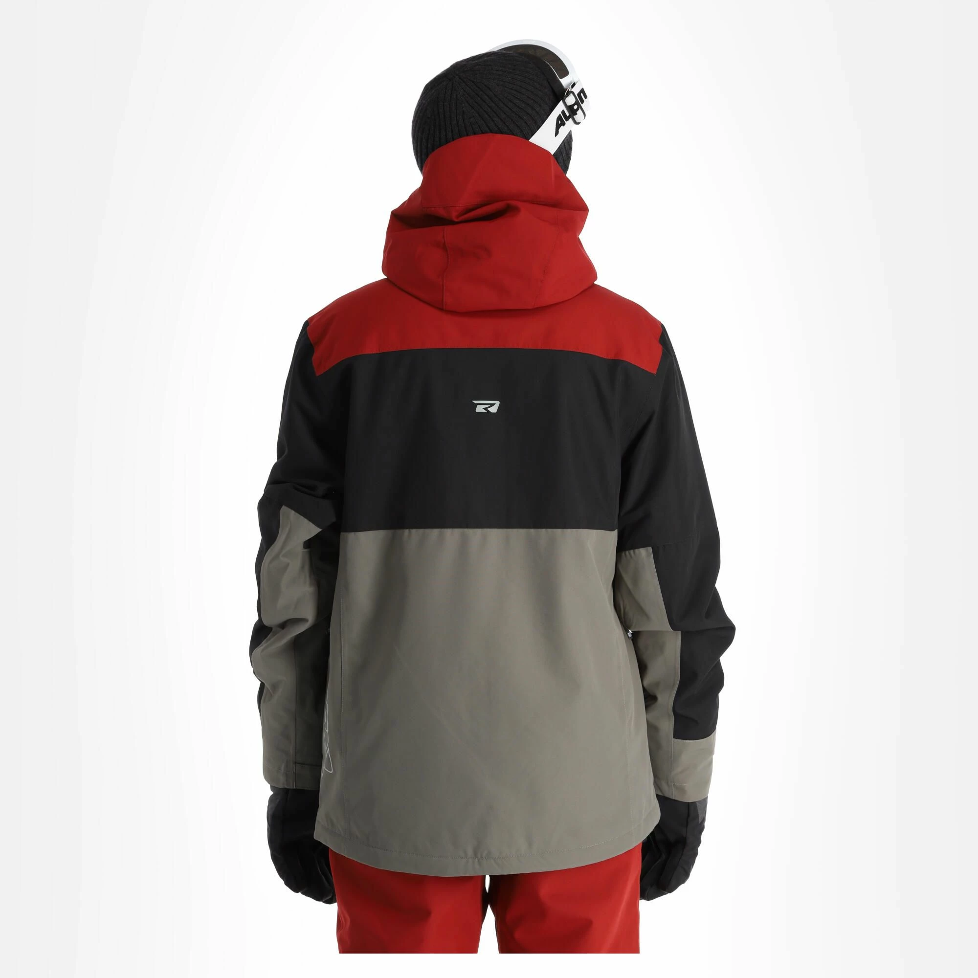 Rehall, Dragon-R Ski Jacket Men Burgundy Red - Image 3