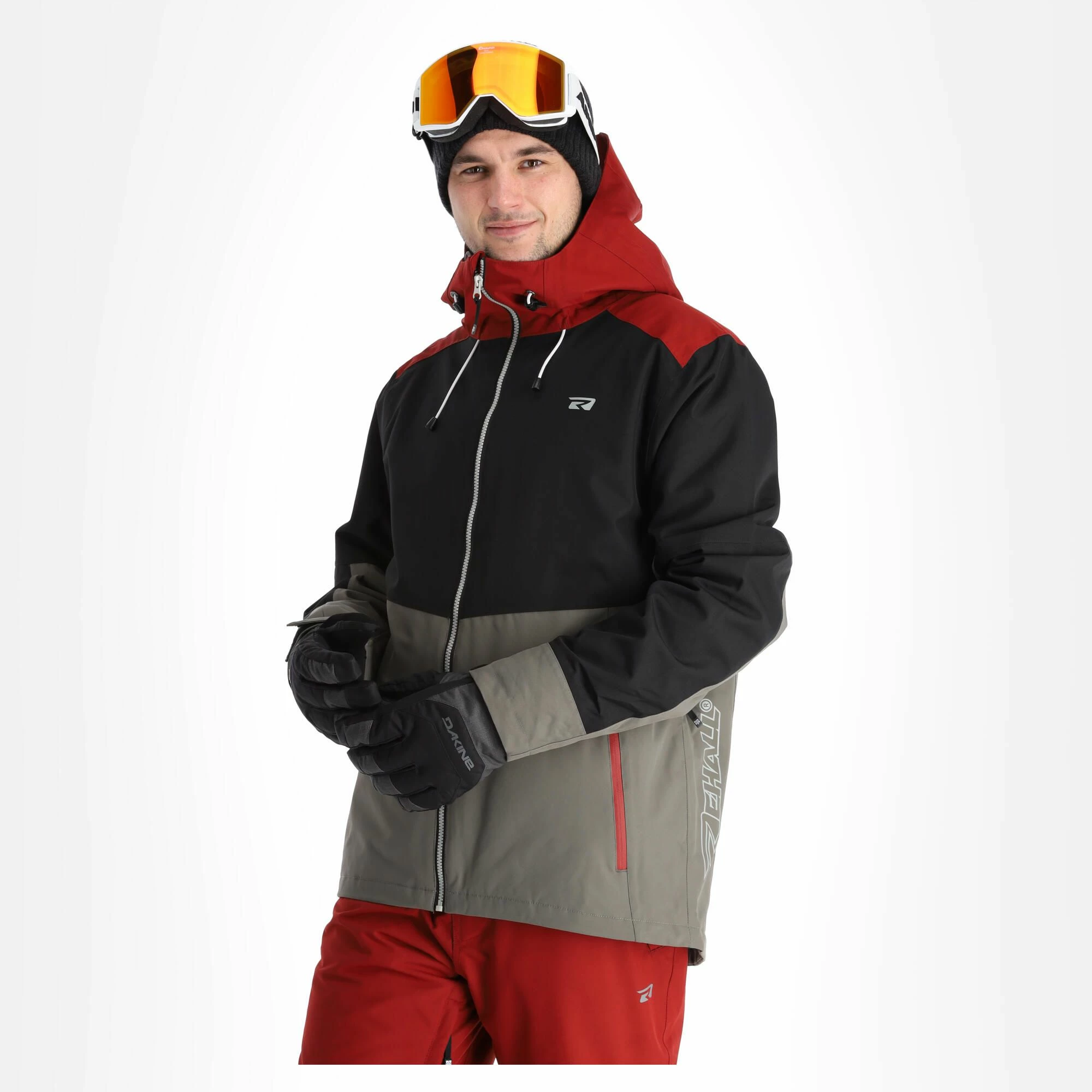 Rehall, Dragon-R Ski Jacket Men Burgundy Red - Image 4