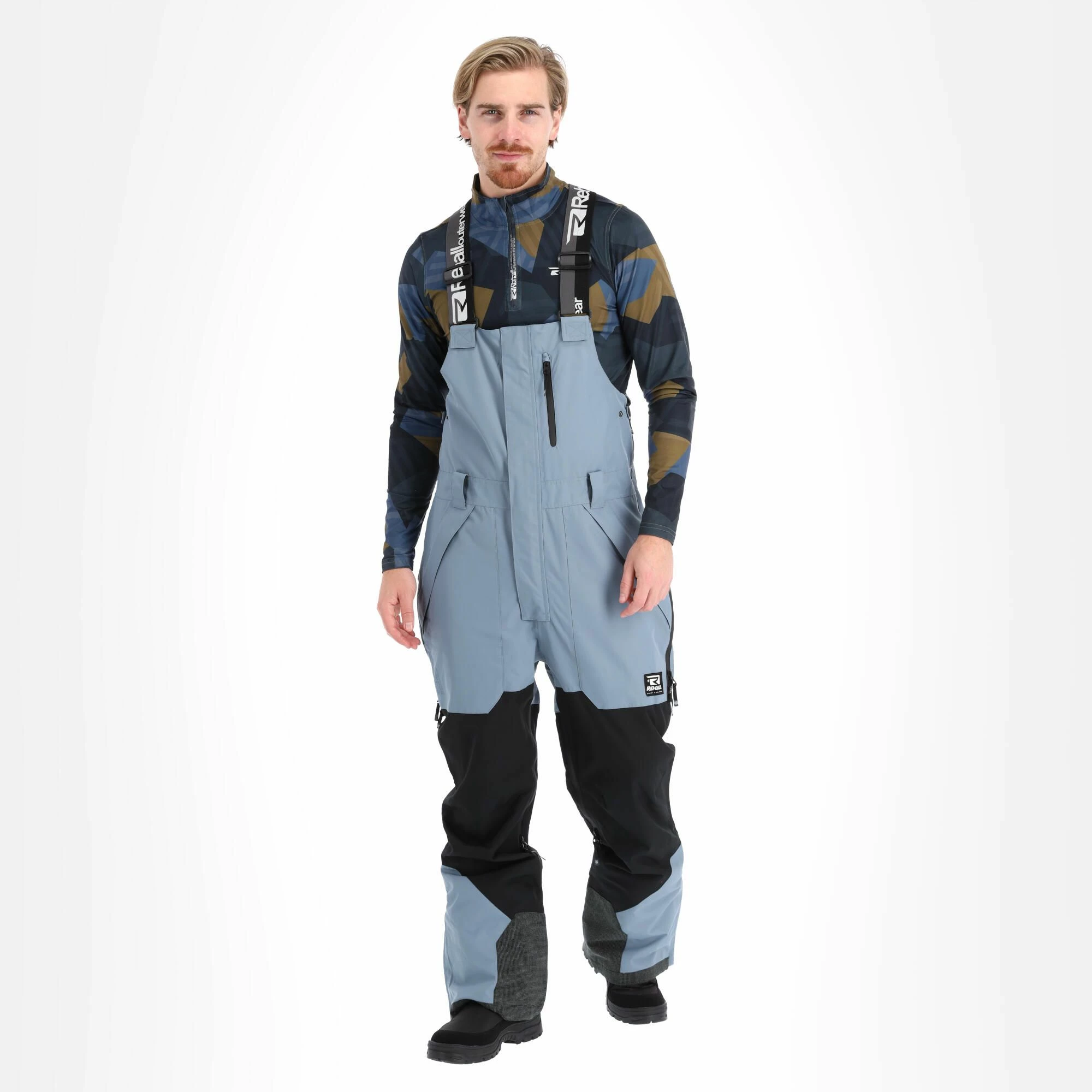 Rehall, Drax-R Ski Pants BIB Men Mirage Blue