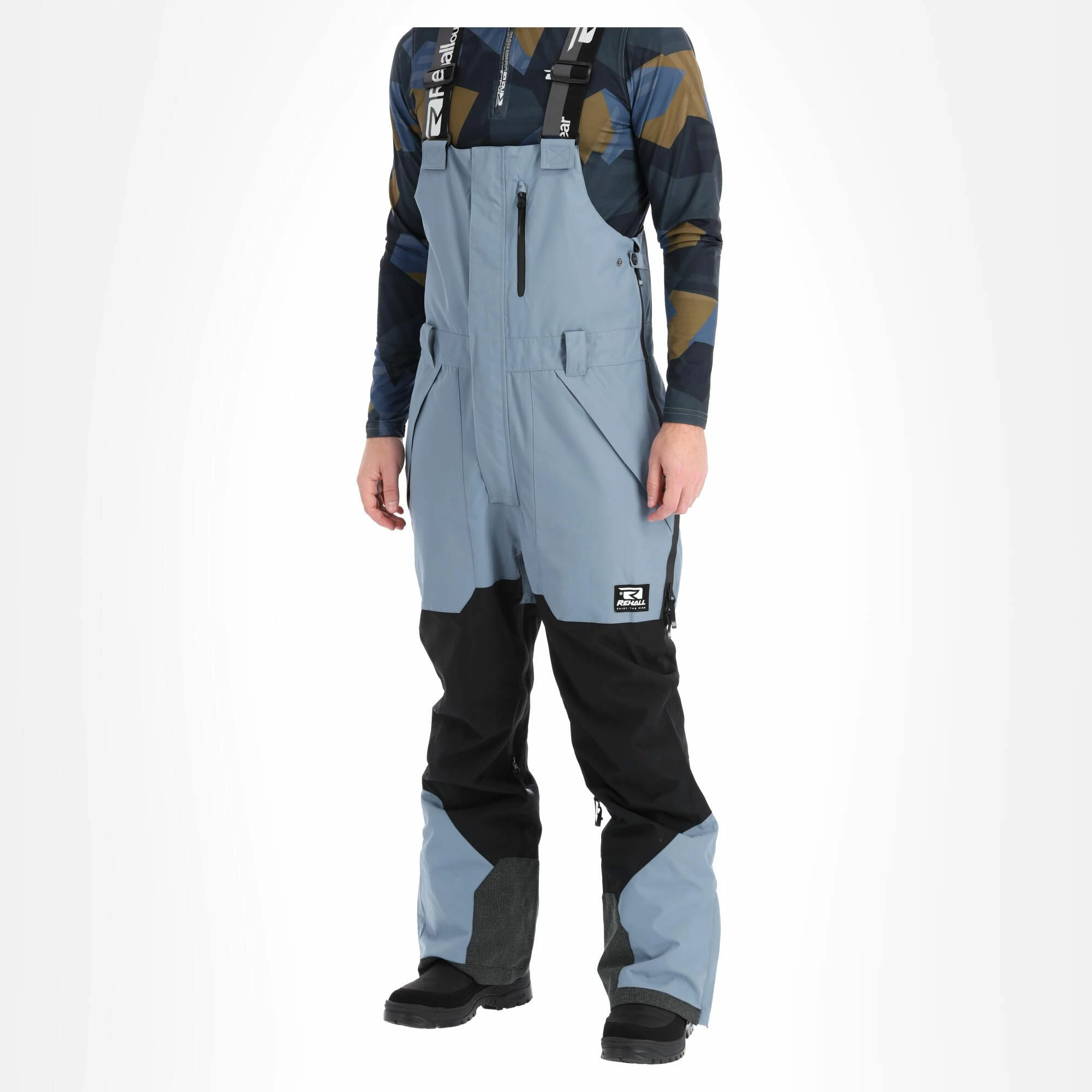 Rehall, Drax-R Ski Pants BIB Men Mirage Blue - Image 4