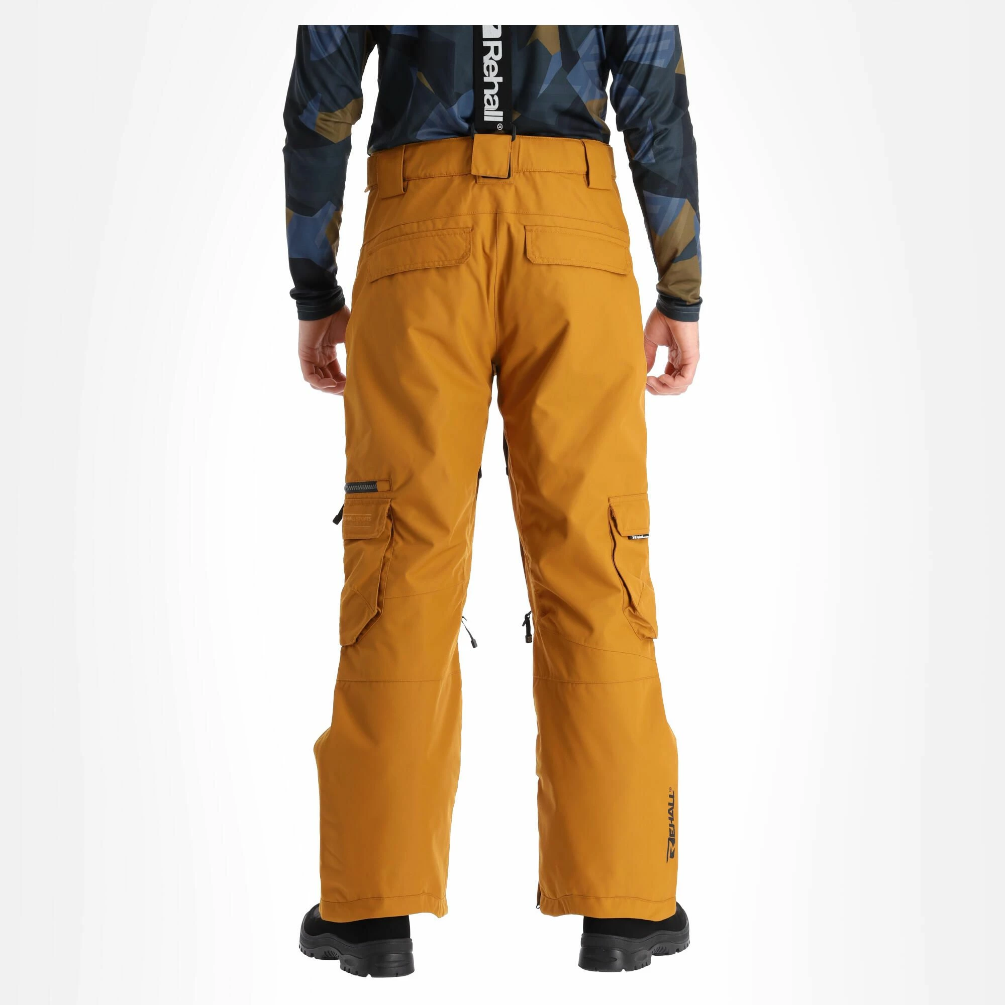 Rehall, Poker-R Ski Pants Men Cathay Spice Brown - Image 3