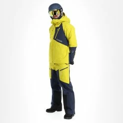 Rock Experience, Aiguille Ski Jacket Men Citronelle Blue Nights Yellow