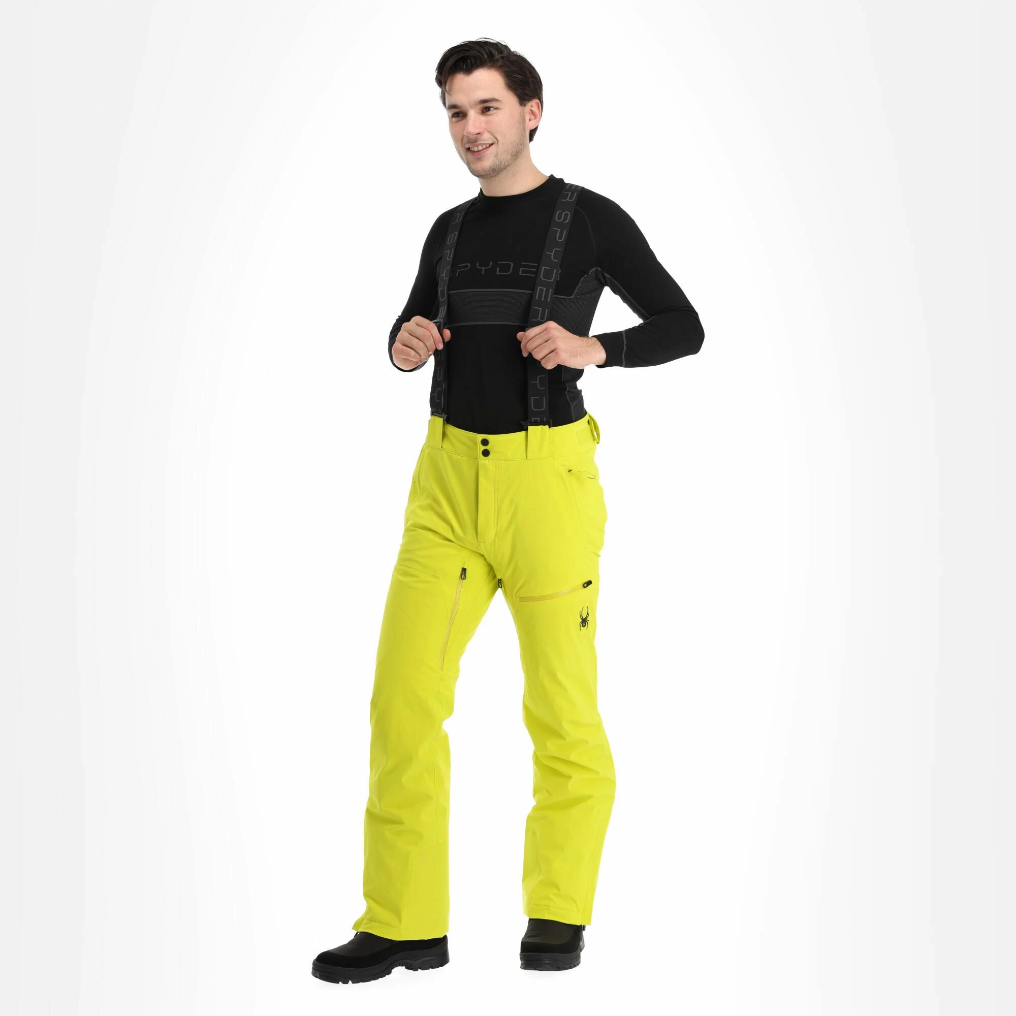 Spyder, Dare Ski Pants Men Citron Yellow