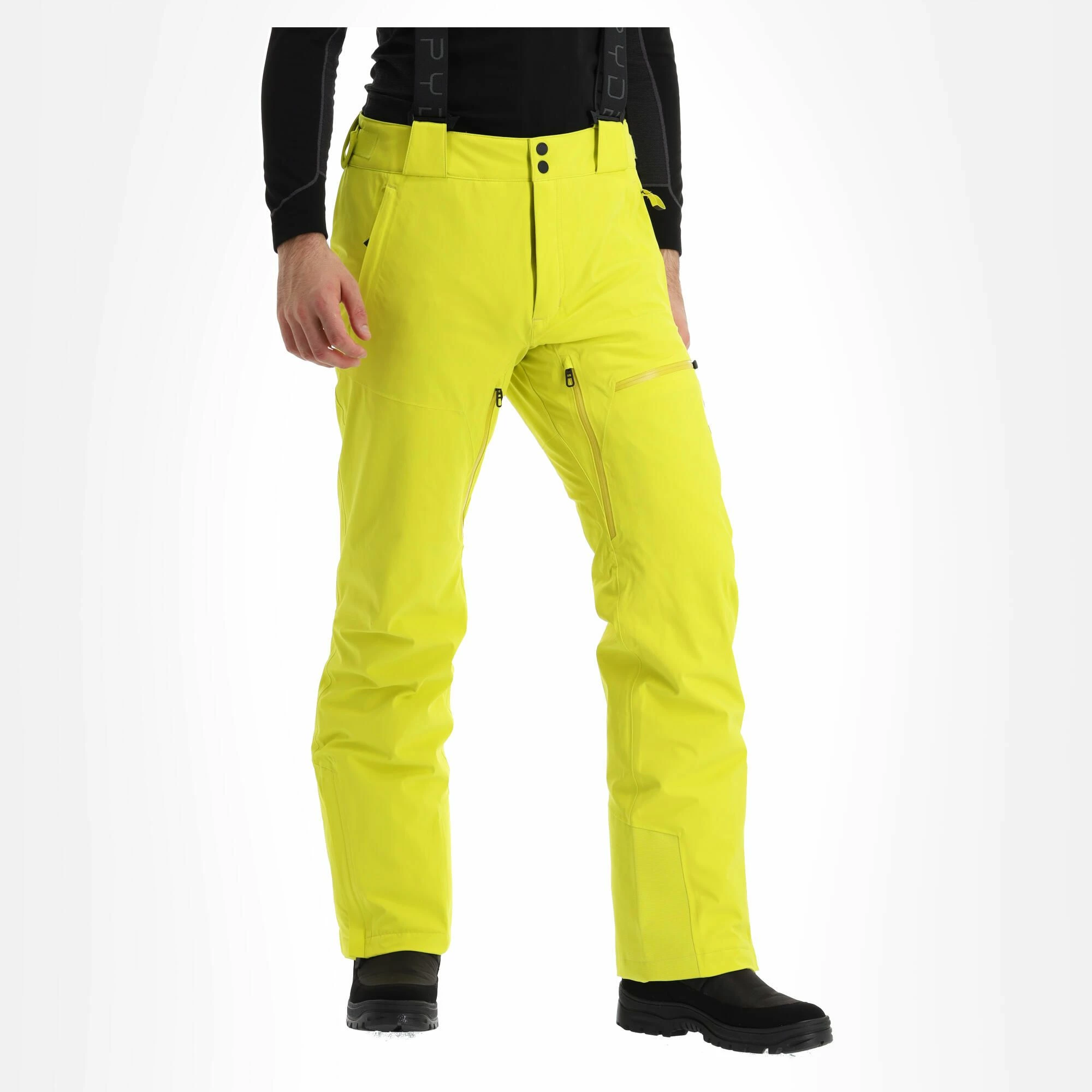 Spyder, Dare Ski Pants Men Citron Yellow - Image 2