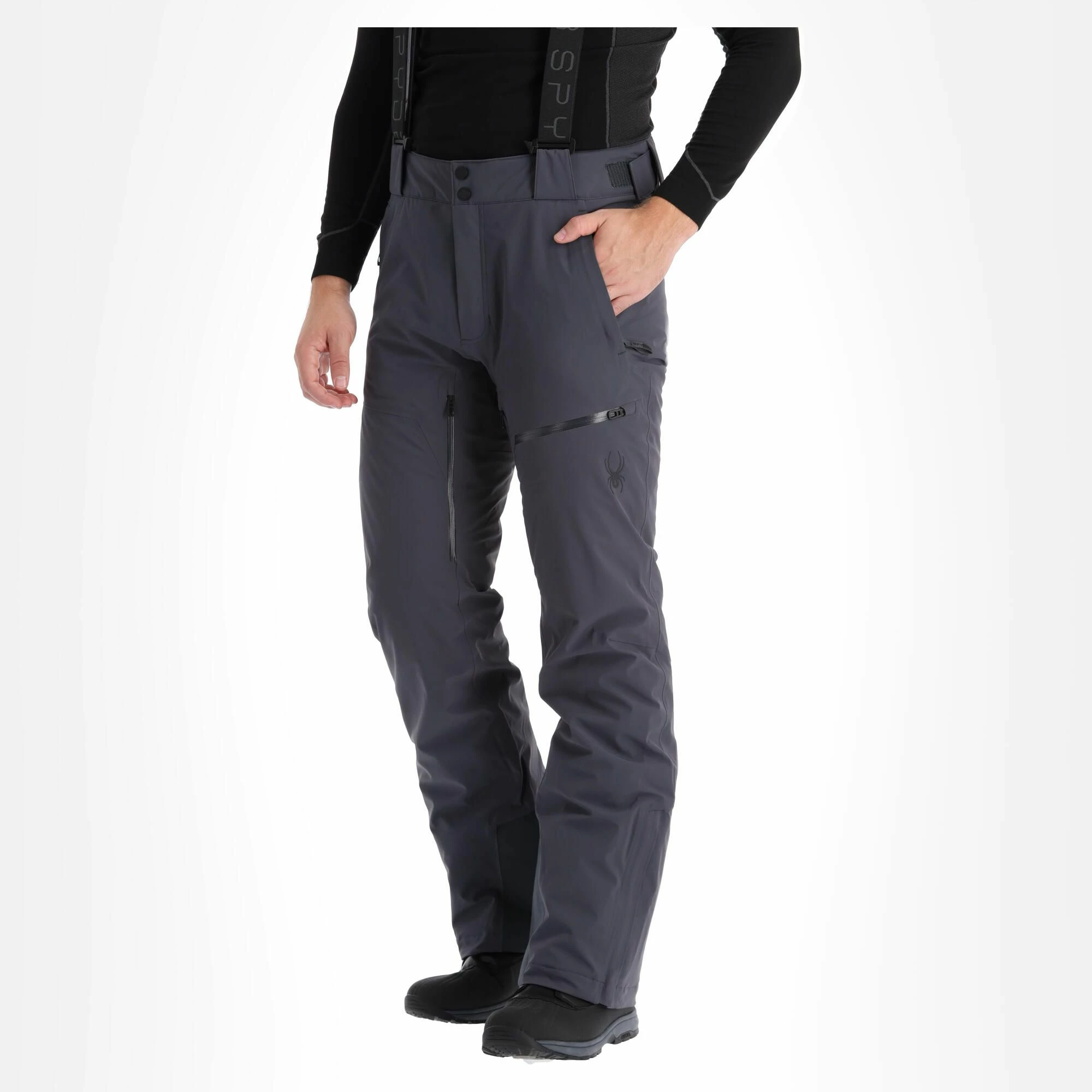 Spyder, Dare Ski Pants Men Ebony Grey - Image 2