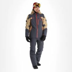 Spyder, Leader Ski Jacket Men Ebony Grey