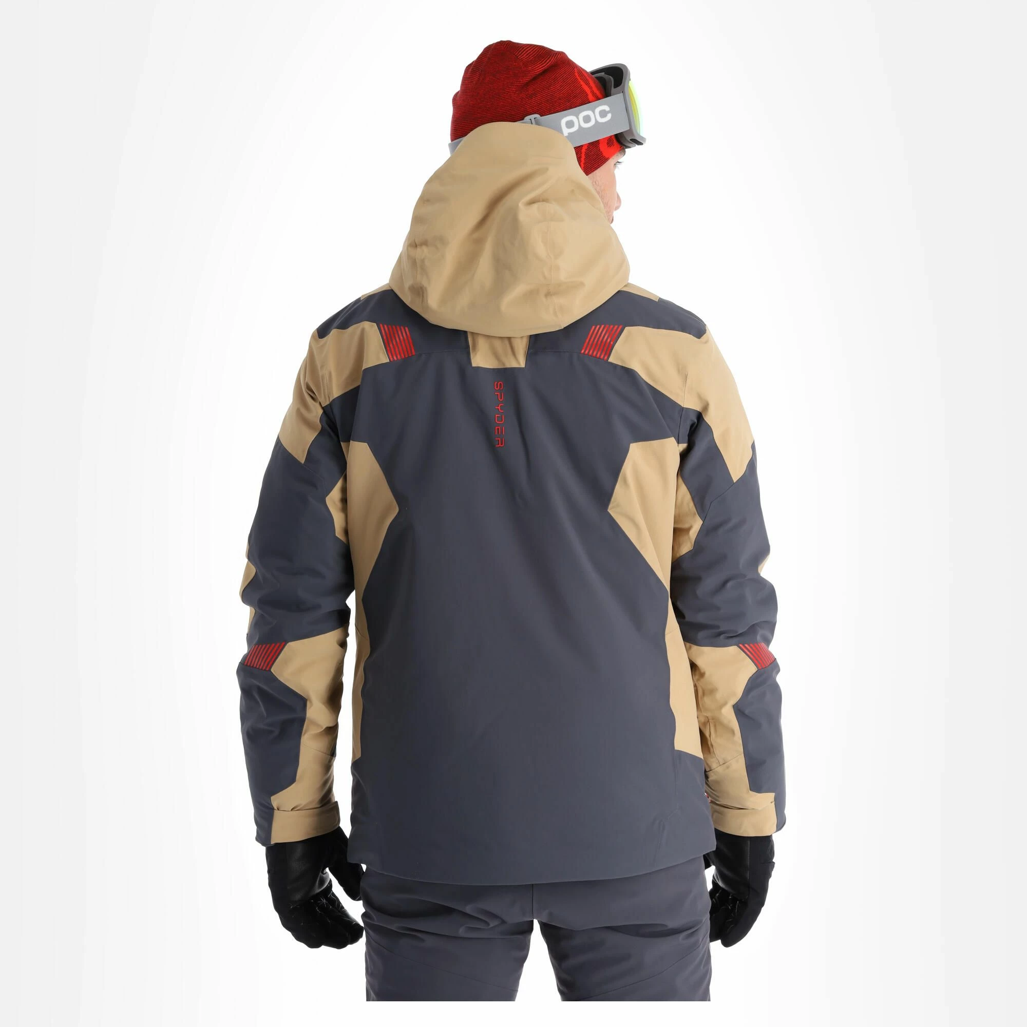 Spyder, Leader Ski Jacket Men Ebony Grey - Image 3