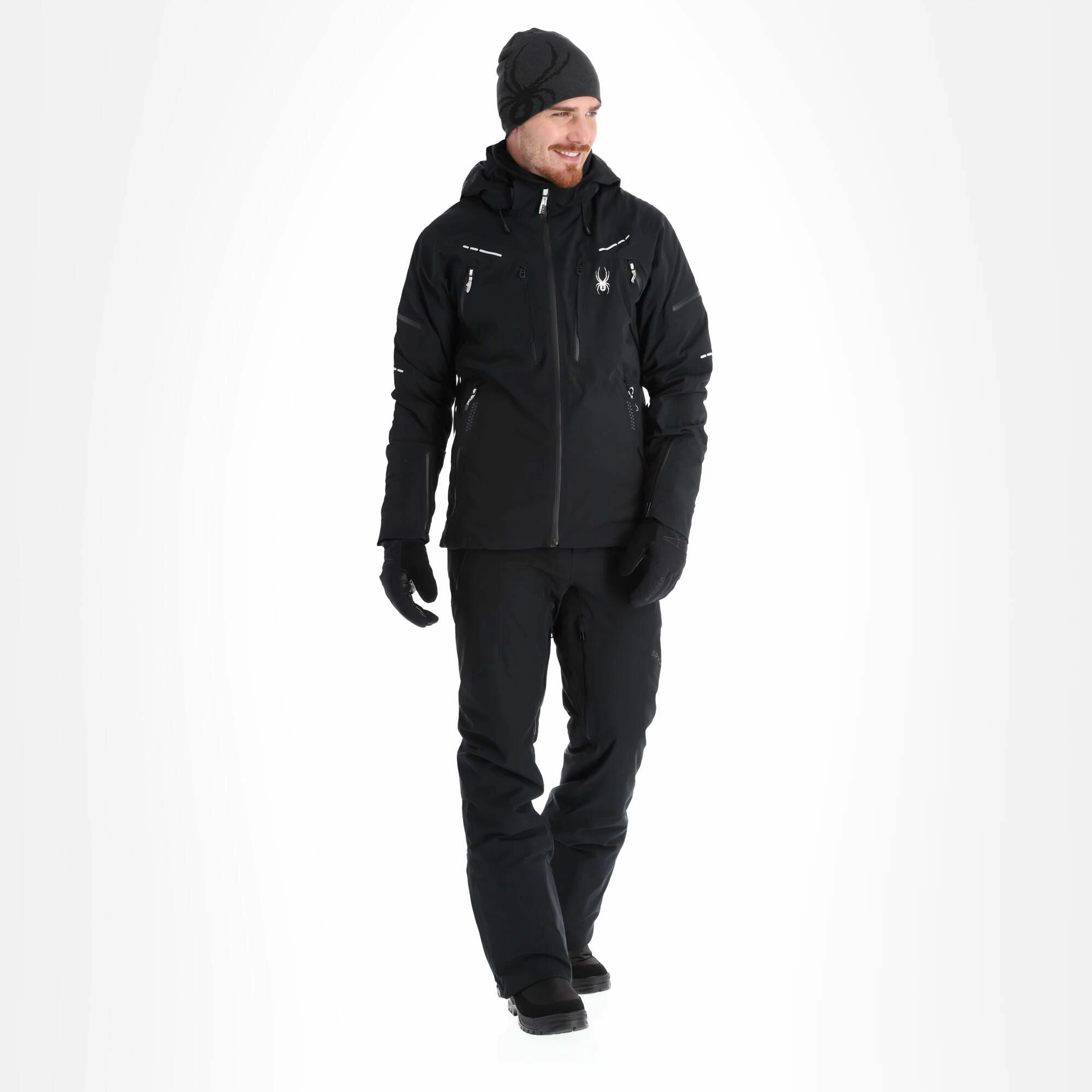 Spyder, Pinnacle Gtx Ski Jacket Men Black
