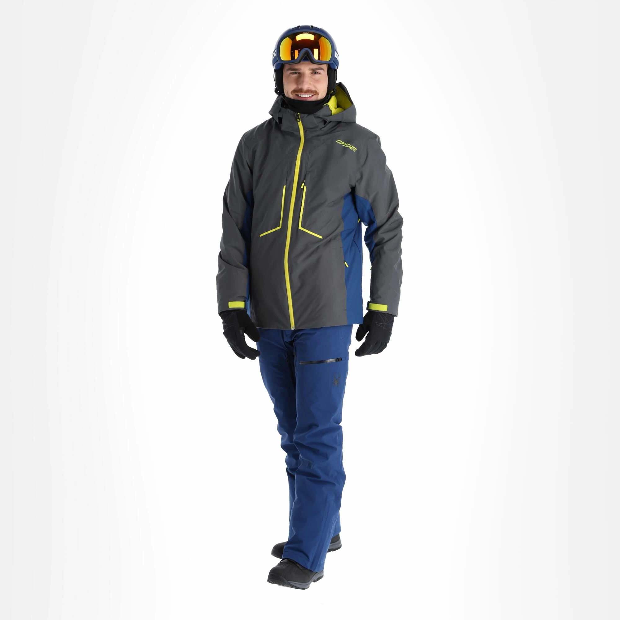 Spyder, Primer Ski Jacket Men Zilver