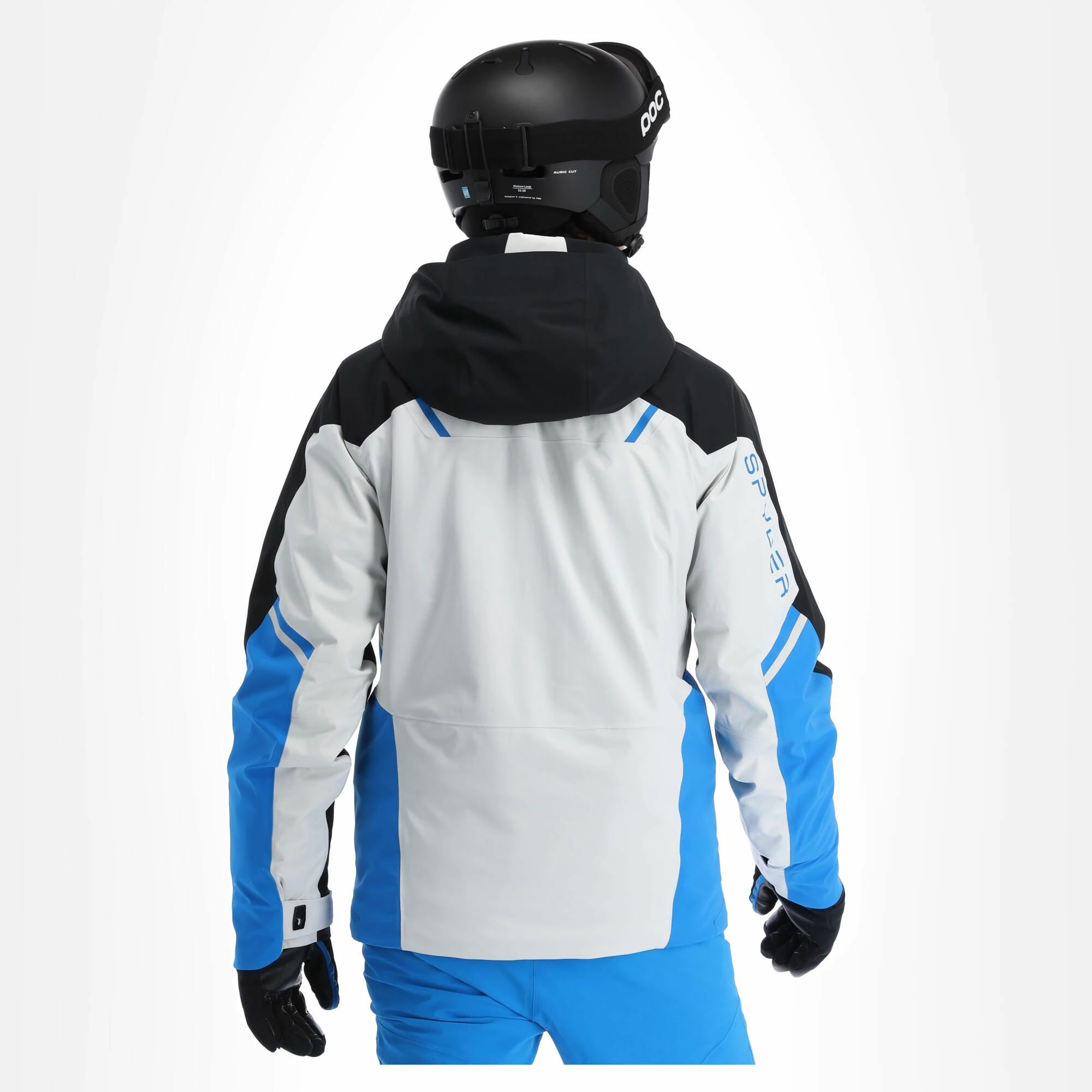 Spyder, Vanqysh Gtx Ski Jacket Men Glacier Black, White - Image 3