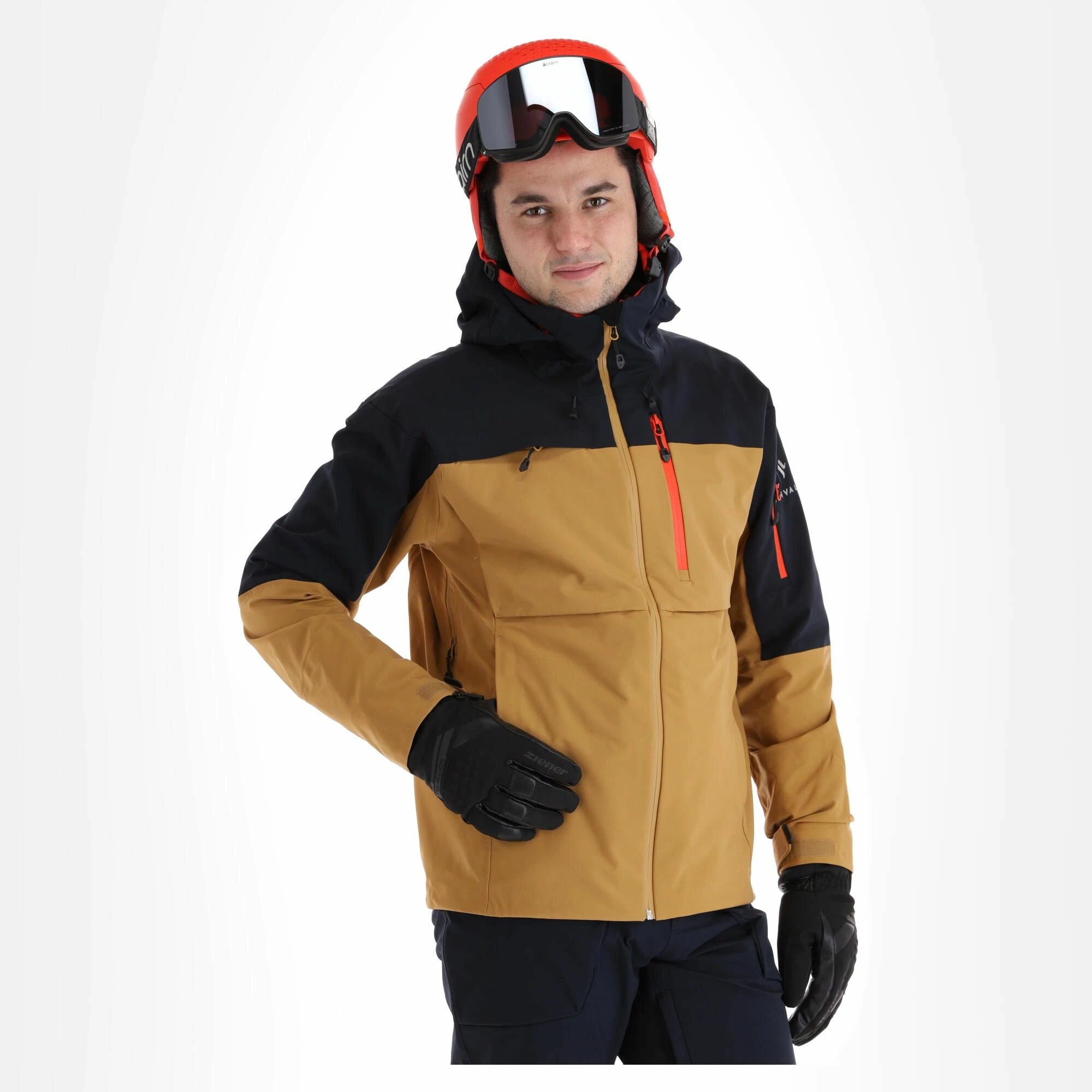 Sun Valley, Darkyl Ski Jacket Men Camel Brown - Image 2