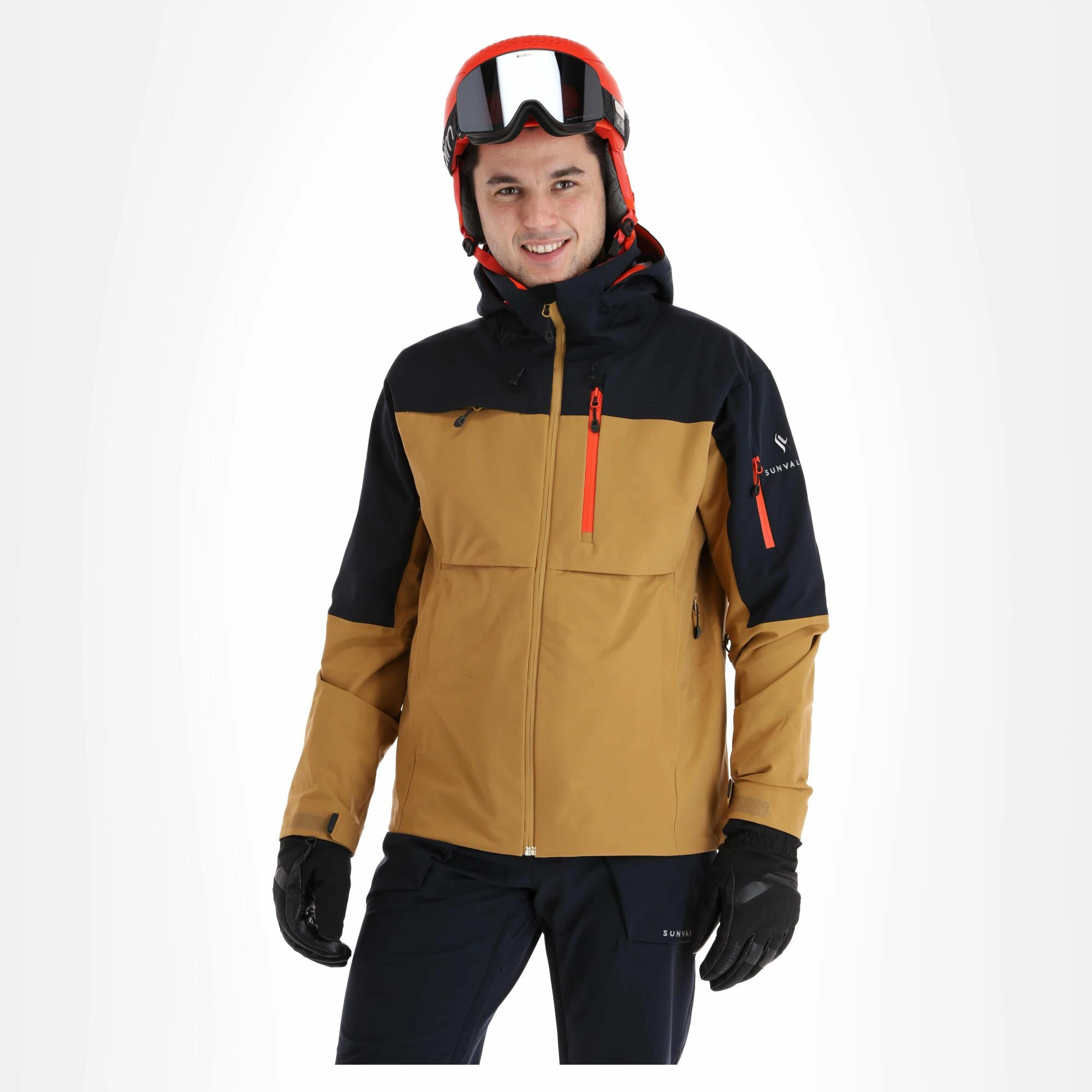Sun Valley, Darkyl Ski Jacket Men Camel Brown - Image 4