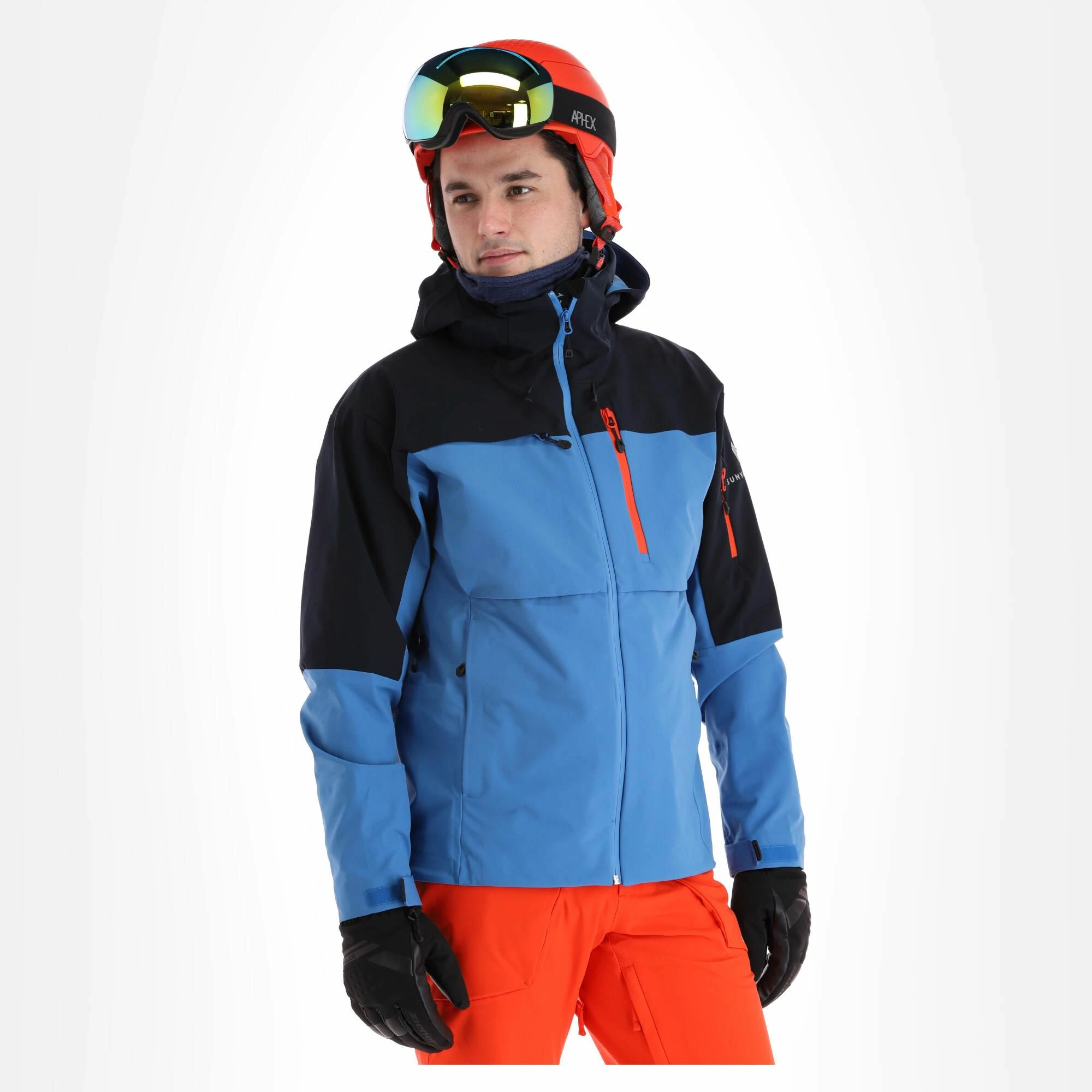 Sun Valley, Darkyl Ski Jacket Men Cyan Blue - Image 2