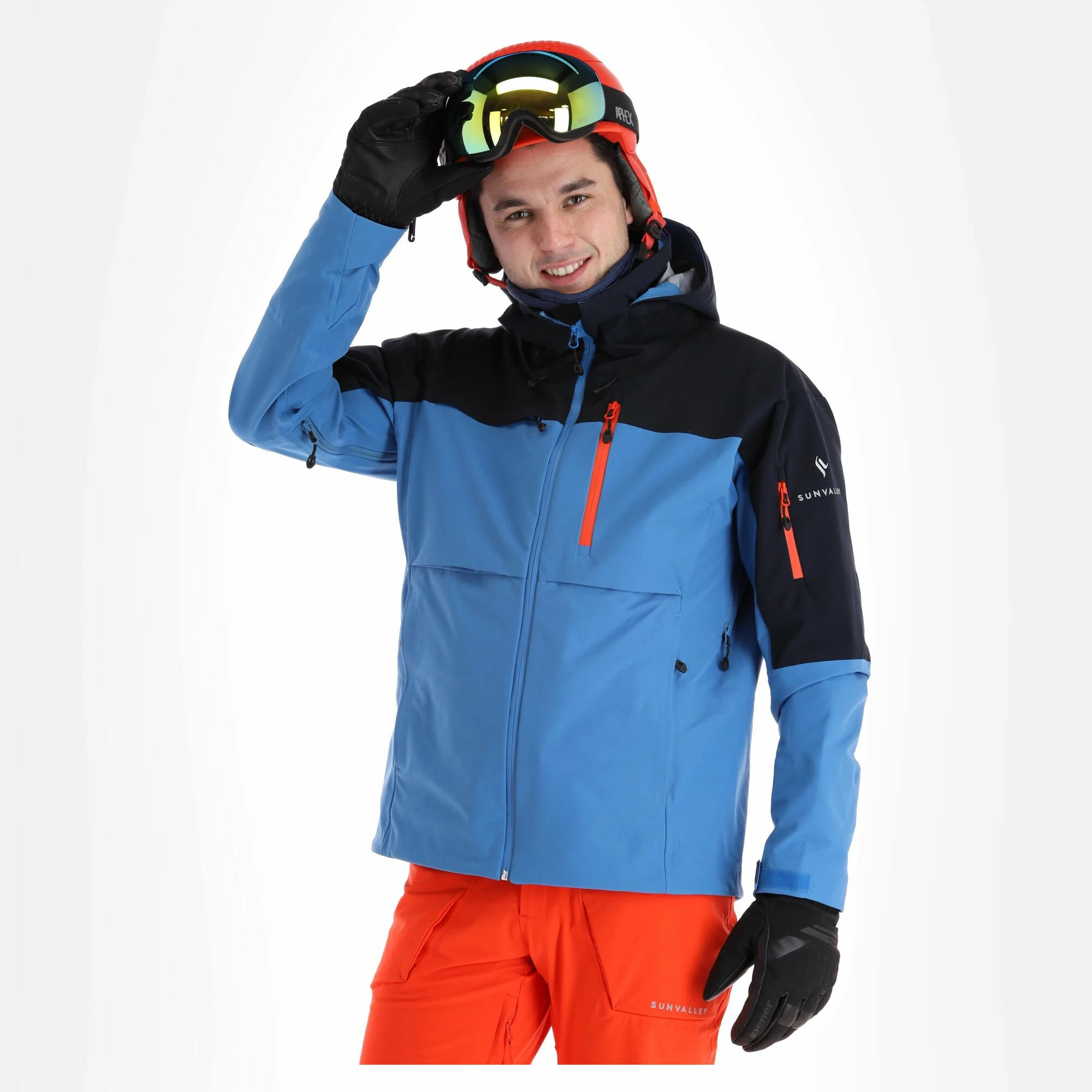 Sun Valley, Darkyl Ski Jacket Men Cyan Blue - Image 4