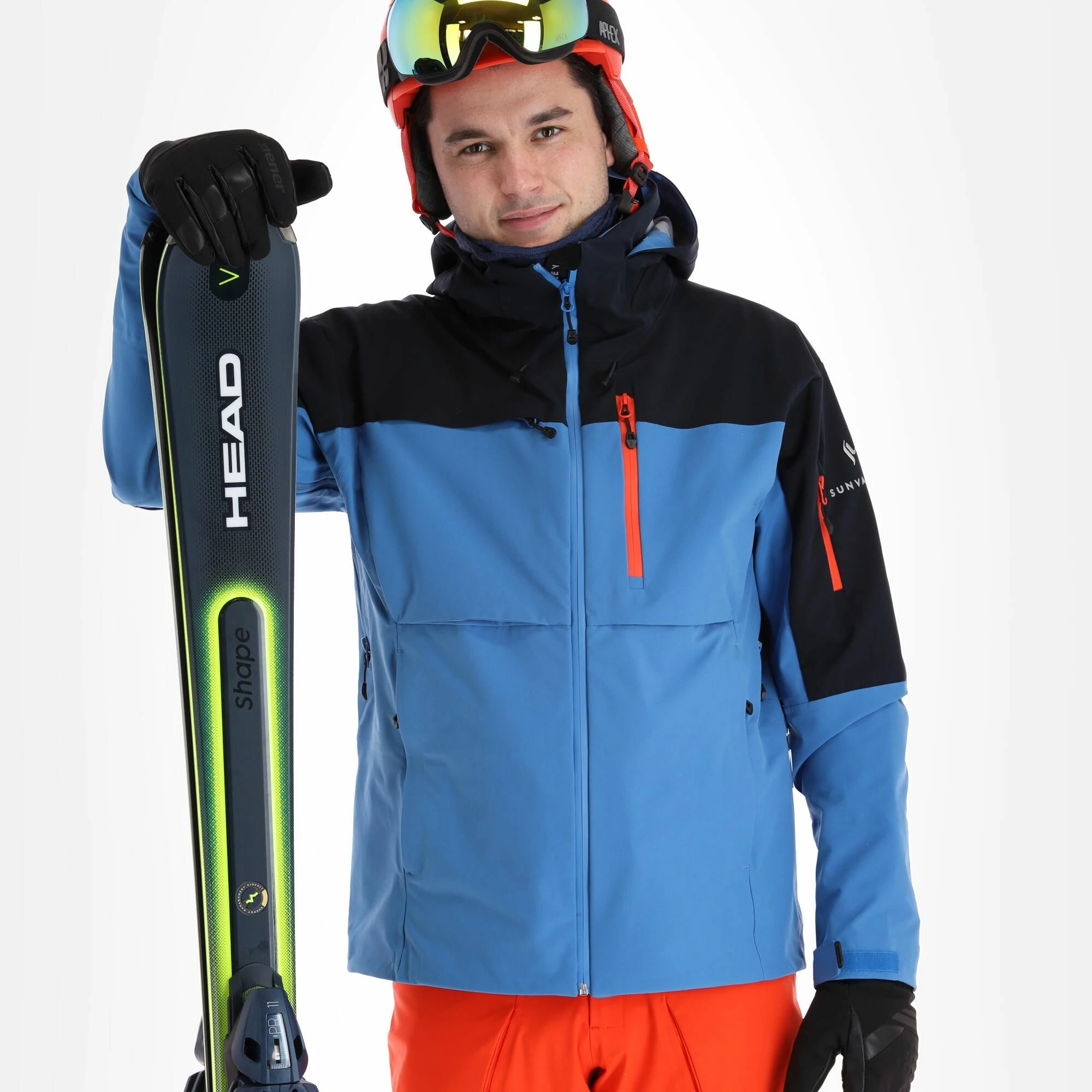 Sun Valley, Darkyl Ski Jacket Men Cyan Blue - Image 5