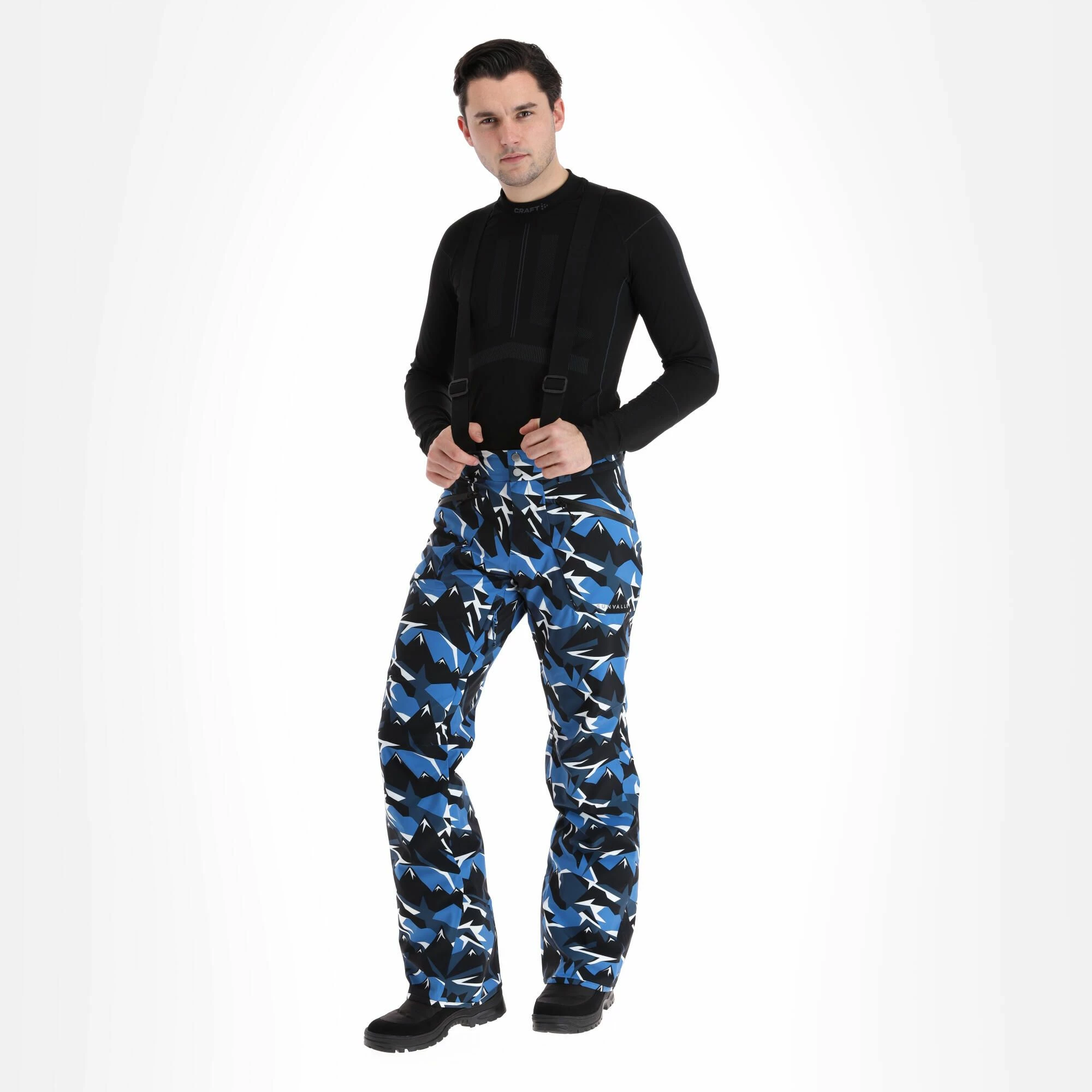 Sun Valley, Fordel Ski Pants Men Cyan Blue