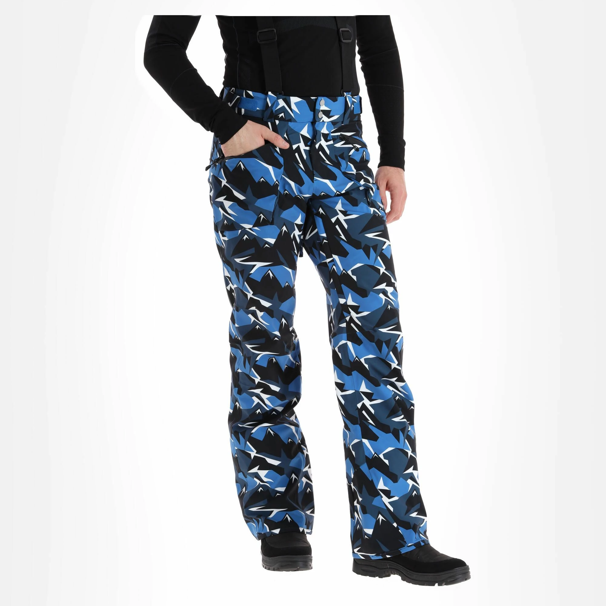 Sun Valley, Fordel Ski Pants Men Cyan Blue - Image 2