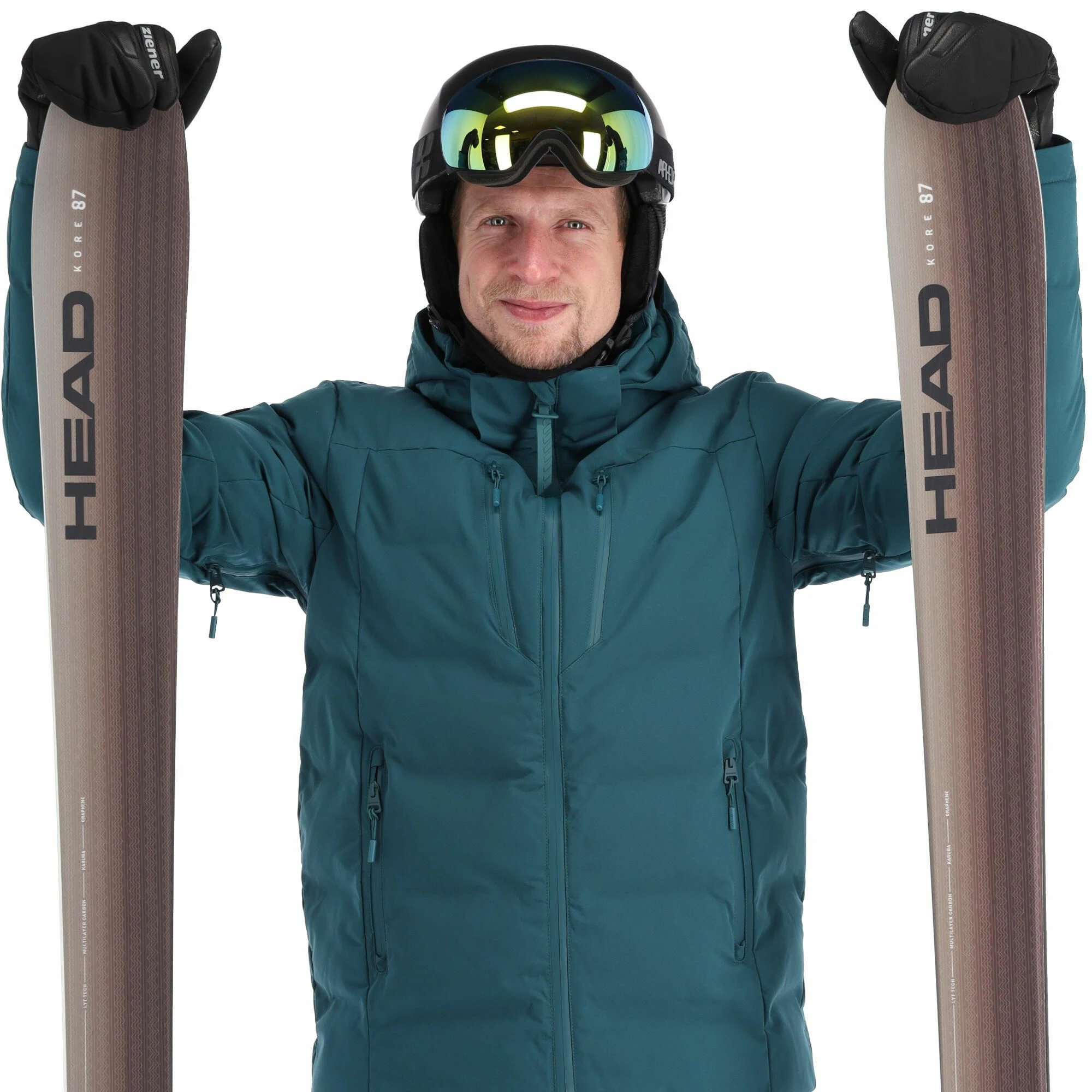 Superdry, Radar Pro Puffer Ski Jacket Men Deep Atlantic Teal Blue - Image 5