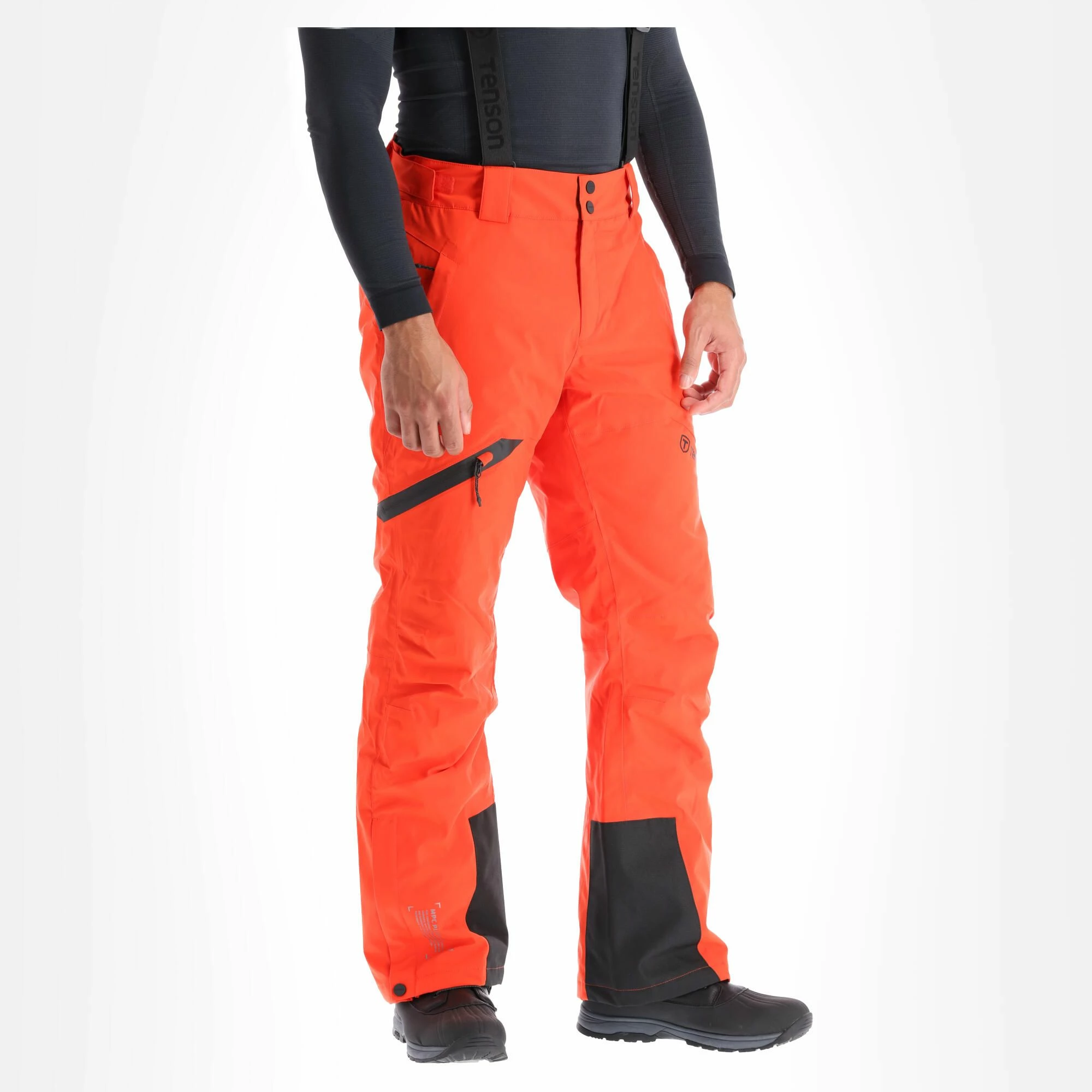 Tenson, Core Ski Pants Ski Pants Men Orange - Image 2