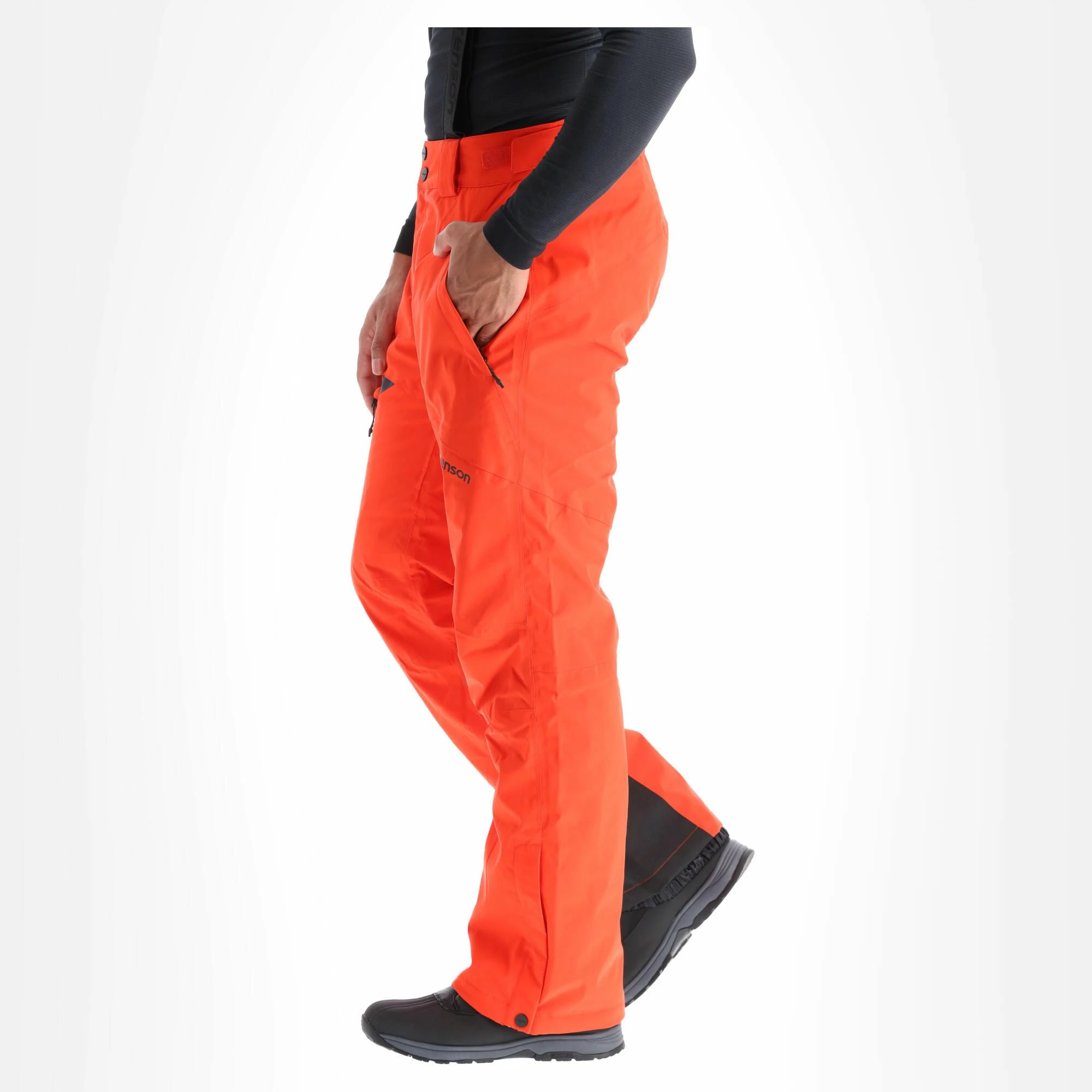 Tenson, Core Ski Pants Ski Pants Men Orange - Image 4
