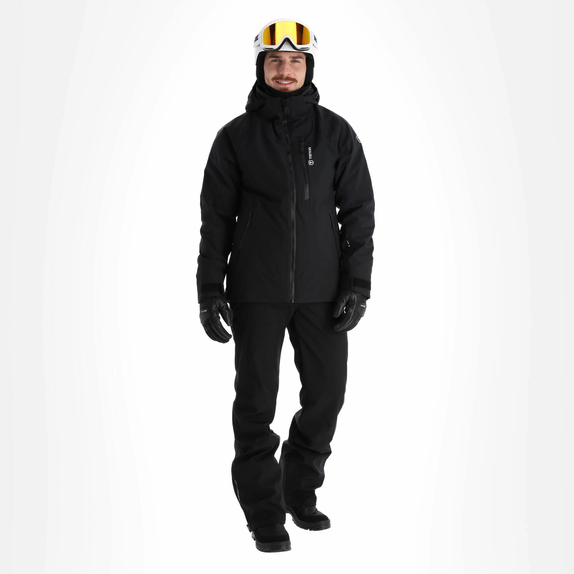 Tenson, Yoke Ski Jacket Ski Jacket Men Black