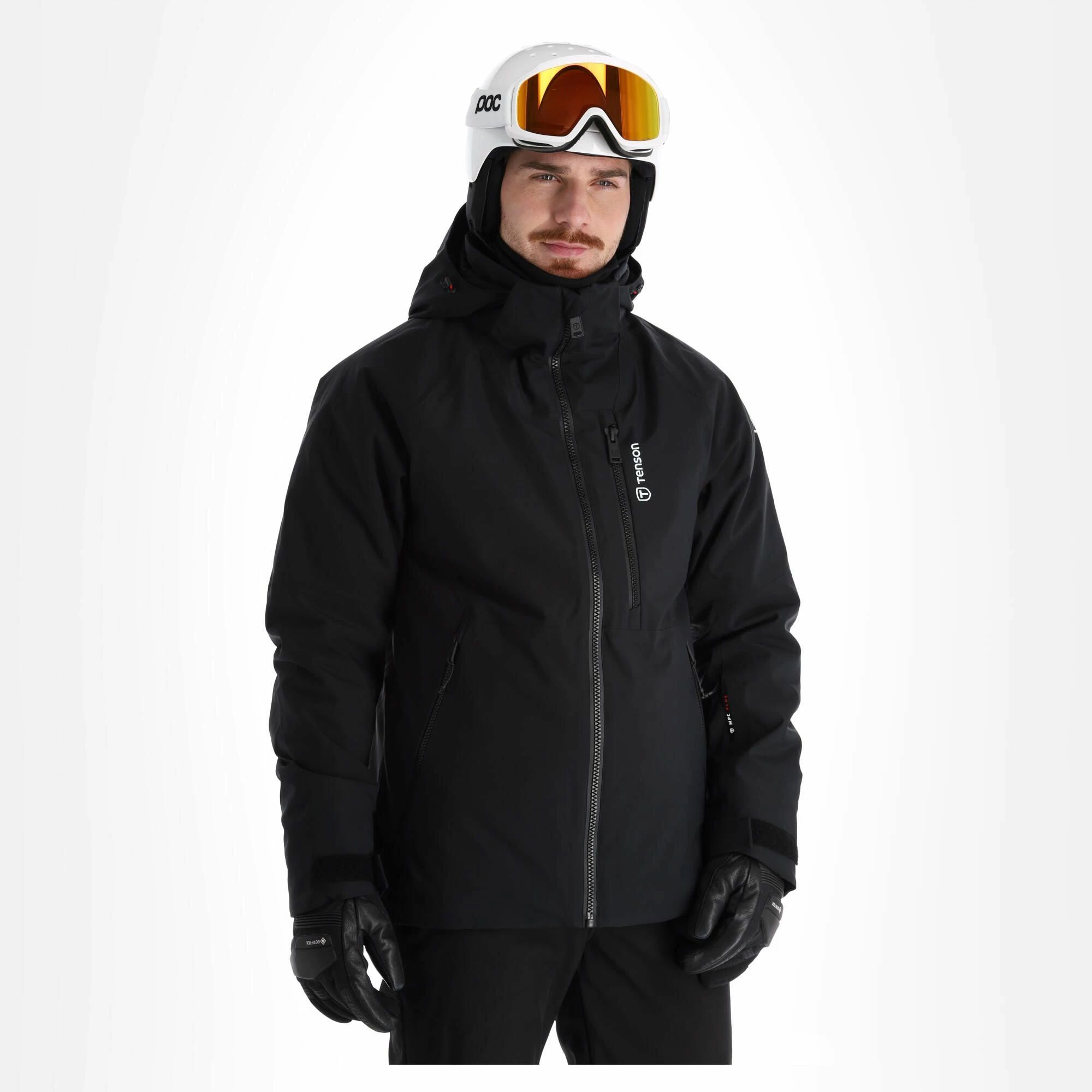 Tenson, Yoke Ski Jacket Ski Jacket Men Black - Image 2