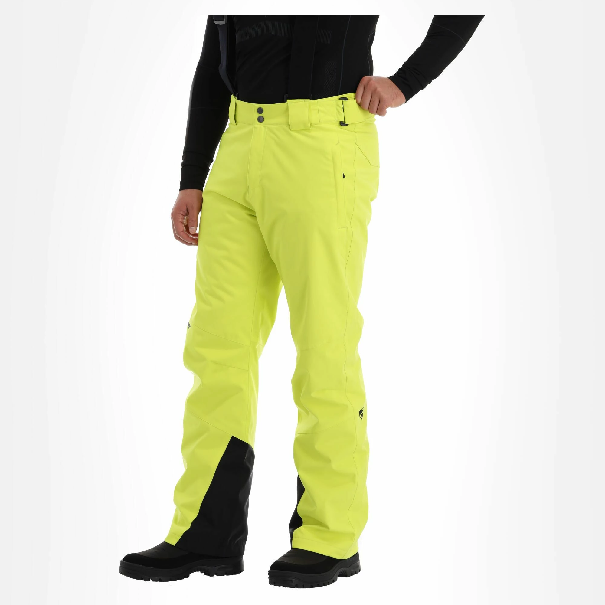 Ziener, Taga Ski Pants Men Bitter Lemon Yellow - Image 4