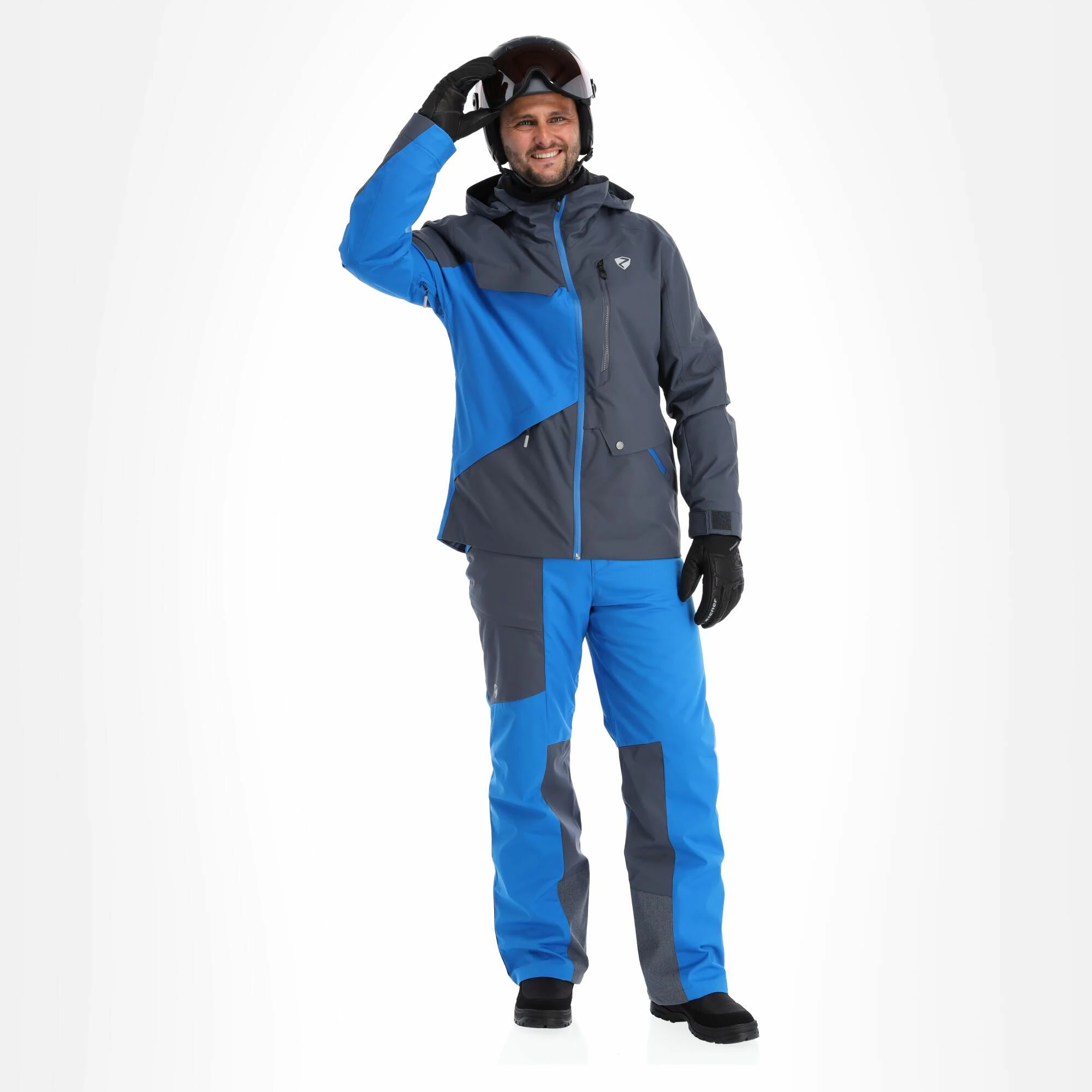 Ziener, Tungua Ski Jacket Men Ombre Grey