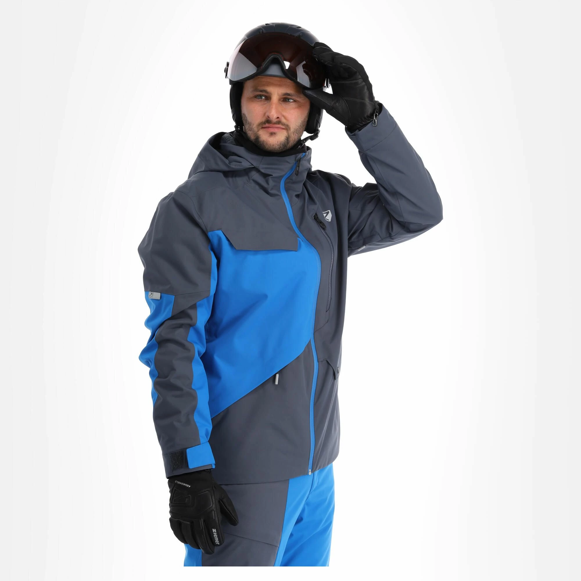 Ziener, Tungua Ski Jacket Men Ombre Grey - Image 4